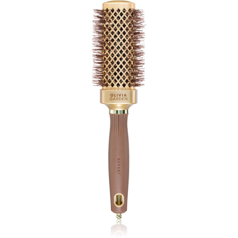 Olivia Garden Expert Blowout Straight Gold & Brown 40mm szczotka do włosów