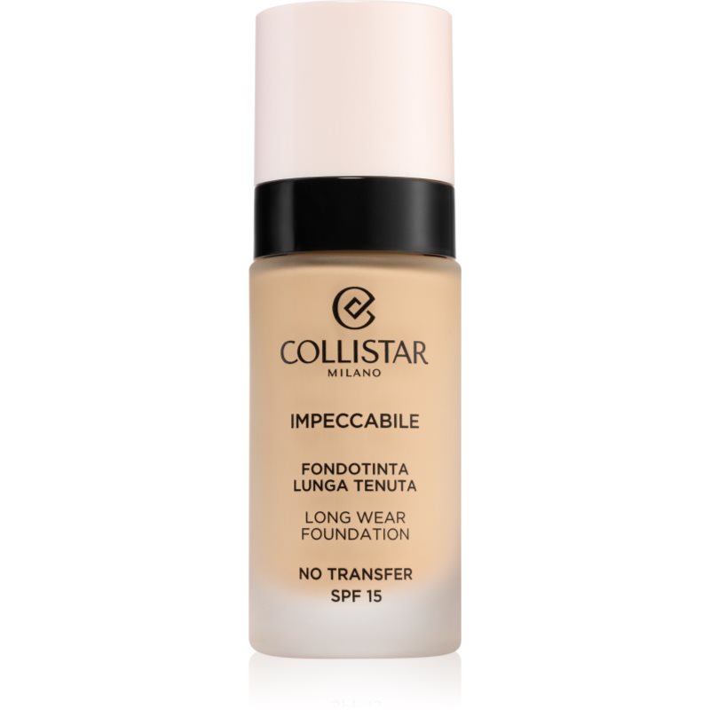 Collistar Impeccabile Long Wear SPF15 podkład 1R Pink Ivory 30 ml