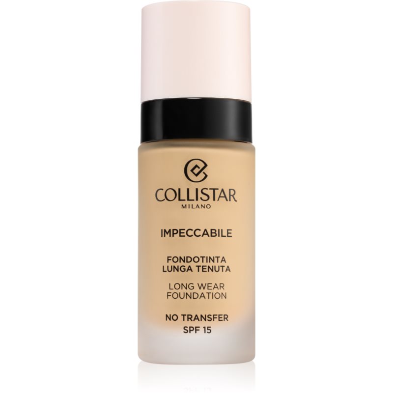 Collistar Impeccabile Long Wear SPF 15 podkład 2G Beige Gold 30 ml