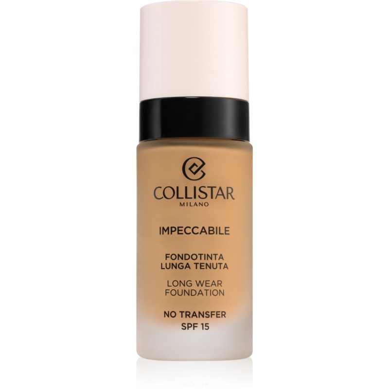 Collistar, Impeccabile Long Wear, Podkład do twarzy SPF 15 4G Gold Sand, 30 ml