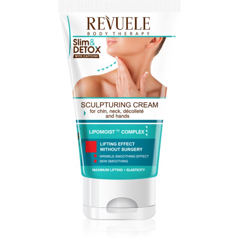 Revuele Modelujący krem do podbródka, szyi, dekoltu i rąk - Revuele Slim&Detox Sculpting Cream Modelujący krem do podbródka, szyi, dekoltu i rąk - Revuele Slim&Detox Sculpting Cream