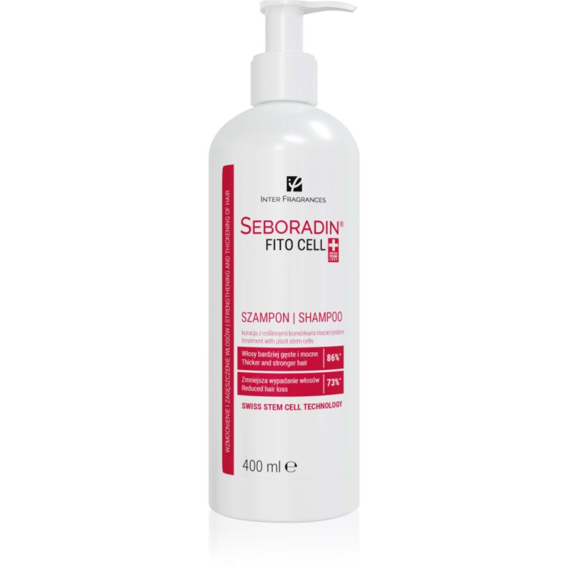 SEBORADIN FITOCELL Szampon do włosów cienkich i słabych, 400ml