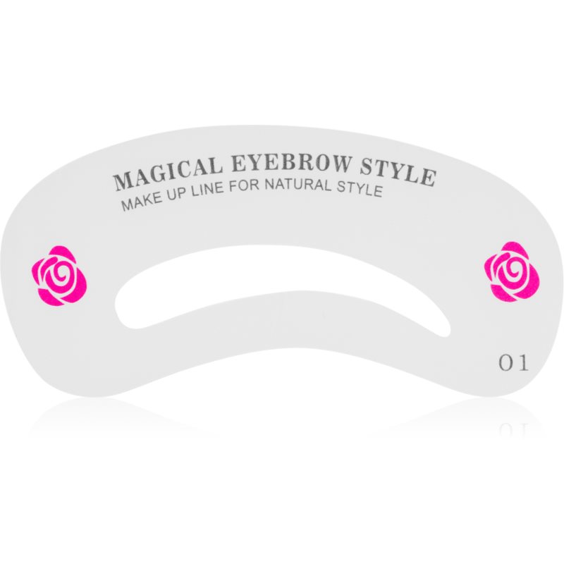 LashBrow - Eyebrow Models - Magical Eyebrow Style - Zestaw 24 szablonów do brwi