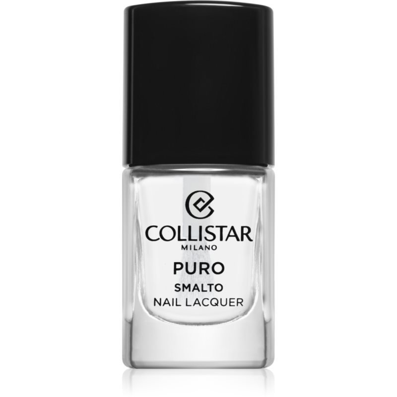 Collistar Puro Long-Lasting Nail Lacquer długotrwały lakier do paznokci odcień 301 Cristallo Puro 10 ml