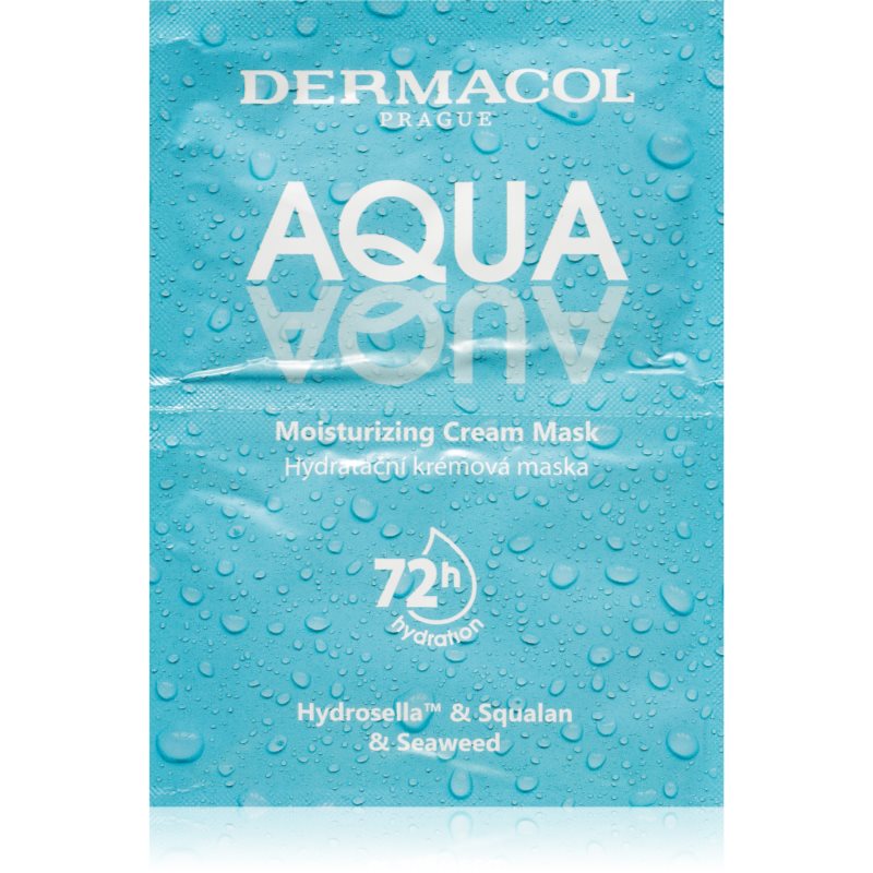 Dermacol - Aqua Moisturizing Cream Mask - Nawilżająca maseczka do twarzy - 2 x 8 ml