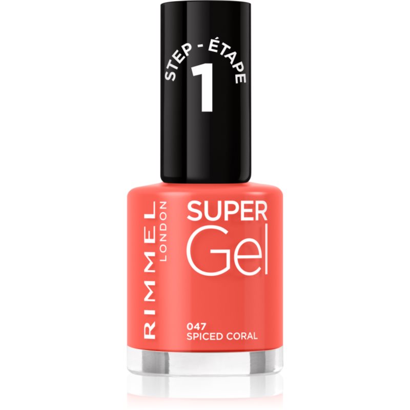 RIMMEL London Suoer Gel Step1 Lakier Do Paznokci 047 12ml