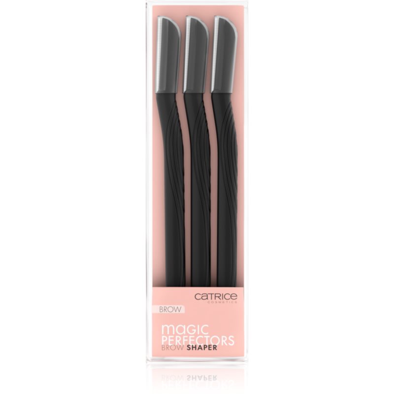 Catrice - Magic Perfectors - Brow Shaper - Nożyki do przycinania brwi - 3 sztuki