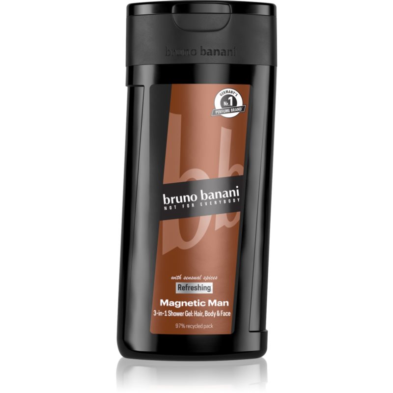 Bruno Banani Magnetic Man Żel pod prysznic dla mężczyzn 250 ml