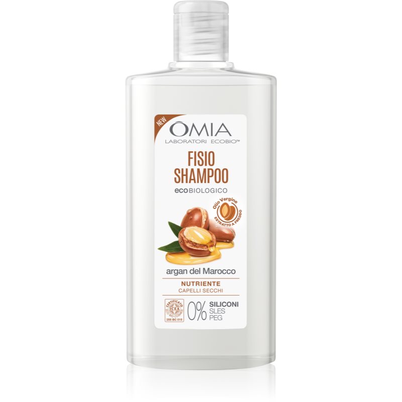 Omia Bio Argan Del Marocco, Szampon Do Włosów, 200ml