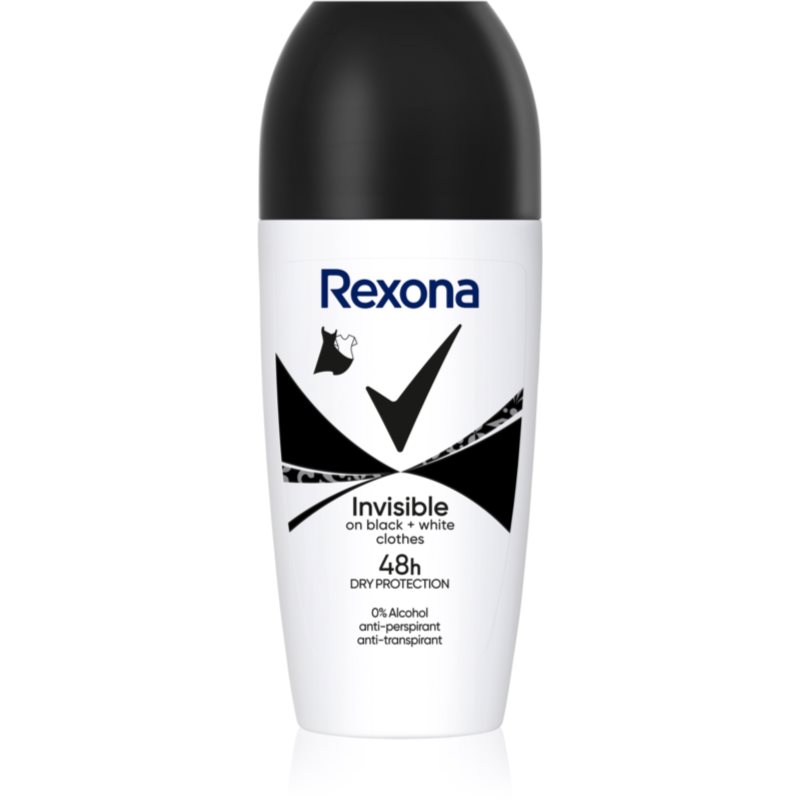 REXONA INVISIBLE BLACK+WHITE ANTYPERSPIRANT W KULCE DLA KOBIET 50ML