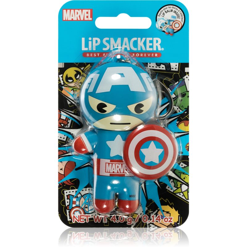 LIP SMACKER BALSAM DO UST W SZTYFCIE RED WHITE & BLUEBERRY CAPTAIN AMERICA 4G