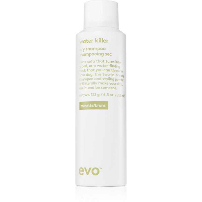 EVO Style Water Killer suchy szampon dla ciemnych włosów 200 ml