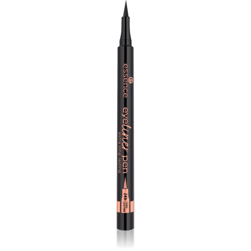 Essence - Eyeliner Pen - Extra Long-lasting - Eyeliner w pisaku - 1,1 ml - 010 Blackest Black