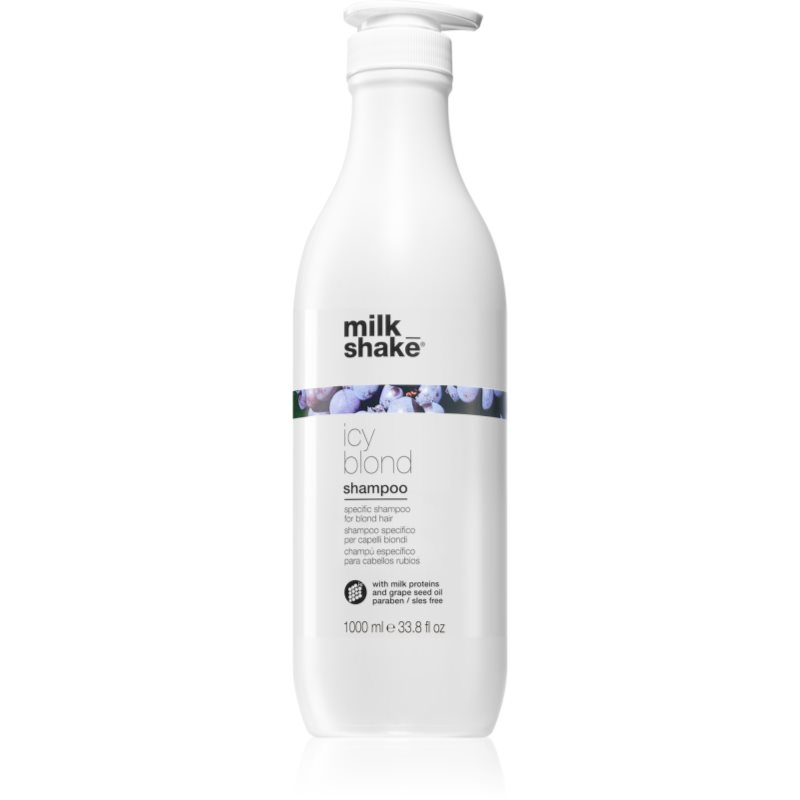 Milk Shake ICY Blond, szampon do włosów blond, 1000ml