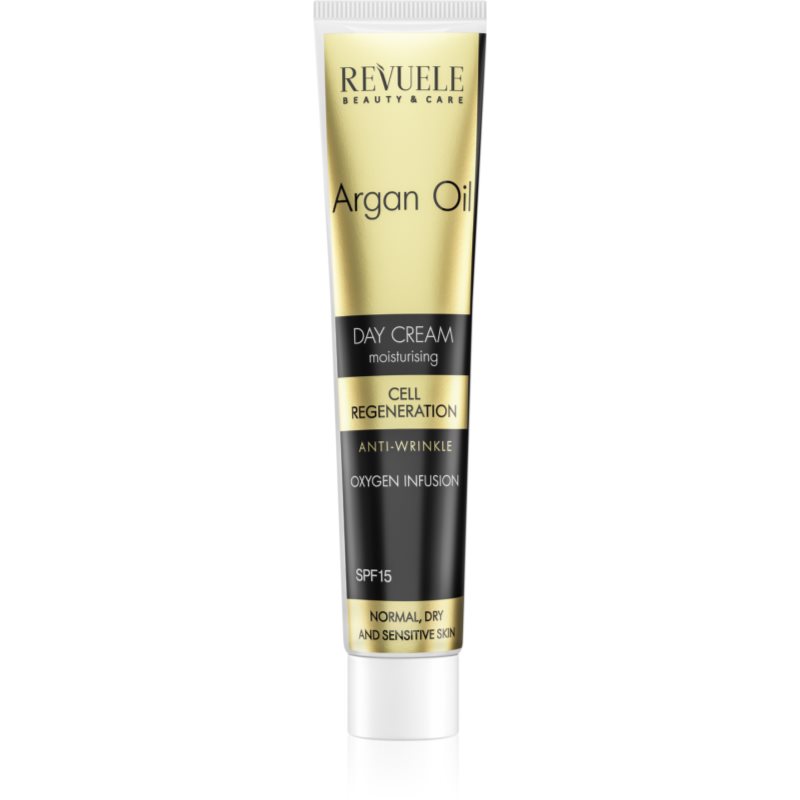 Argan Oil Revuele Nawilżający krem do twarzy z olejem arganowym - Revuele Day Cream Nawilżający krem do twarzy z olejem arganowym - Revuele Day Cream