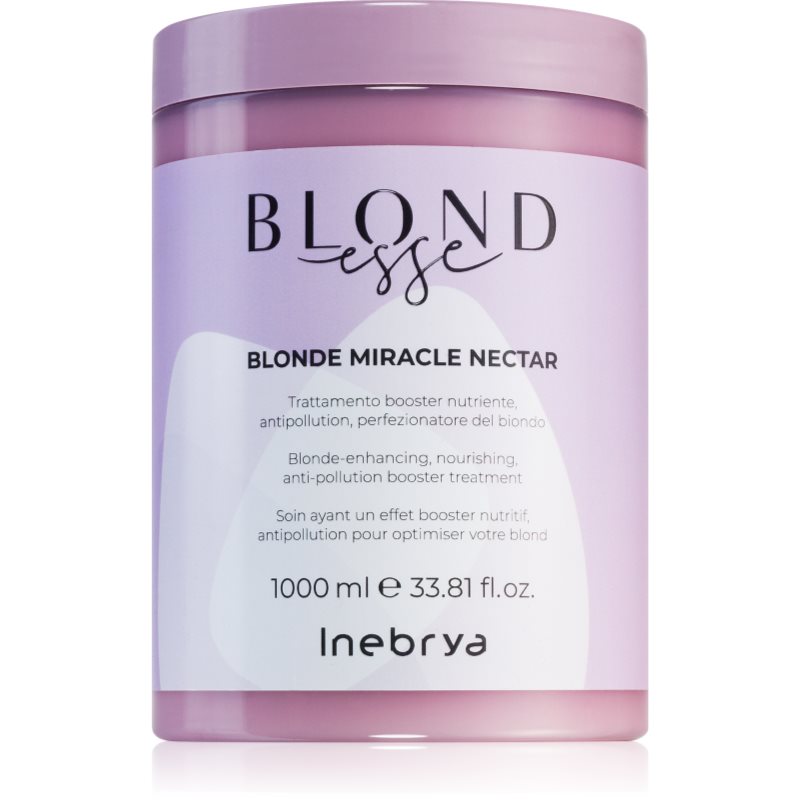 Inebrya Blondesse blonde miracle nectar odżywcza kuracja do włosów blond 1000ml