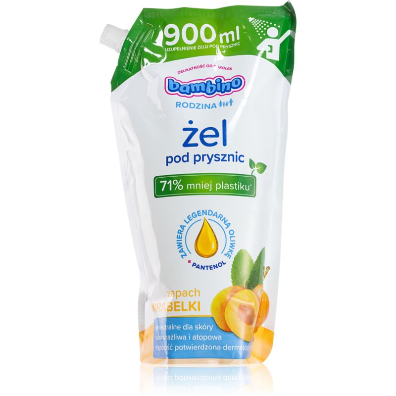 Bambino Rodzina żel pod prysznic o zapachu mirabelki 900 ml