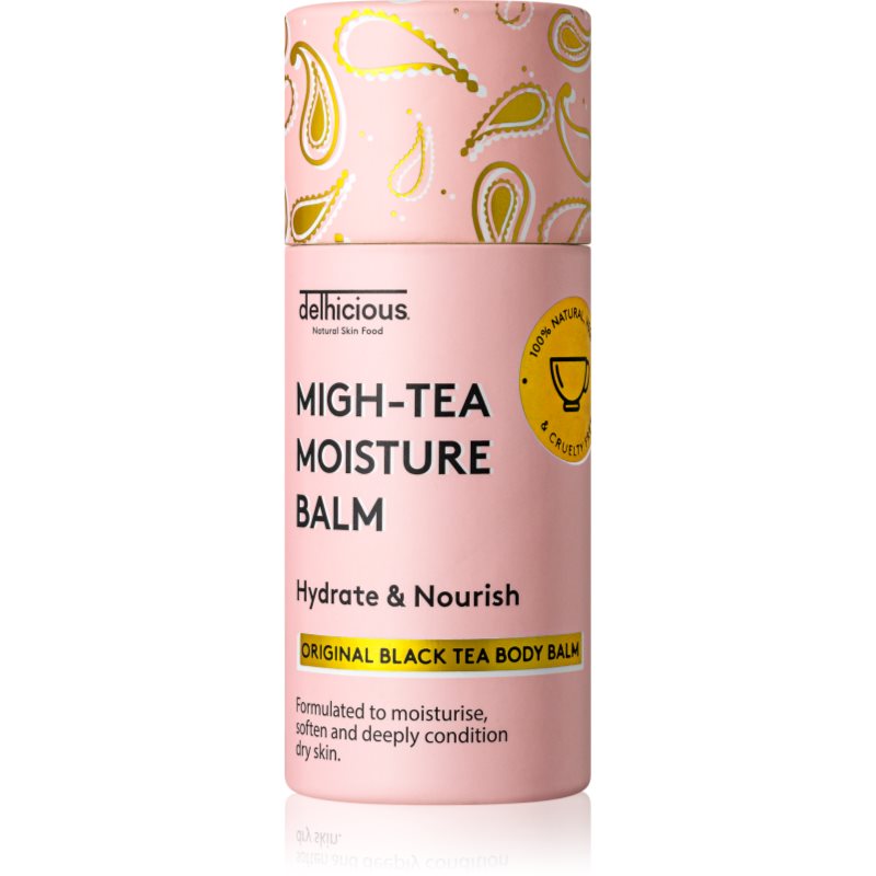 delhicious MIGH-TEA MOISTURE BALM balsam intensywnie nawilżający do ciała dla skóry suchej i wrażliwej 70 g