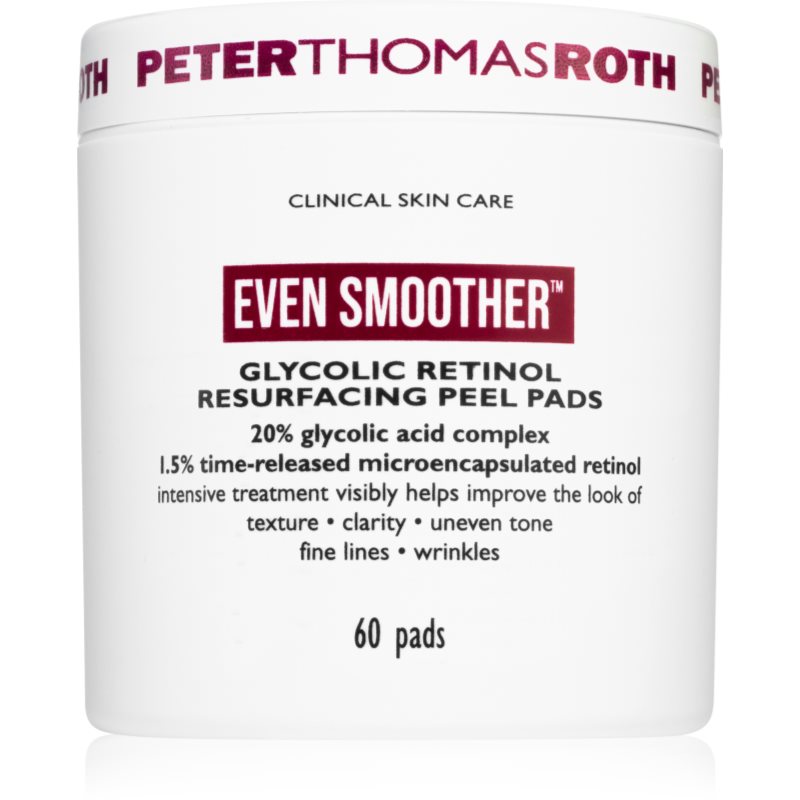 Peter Thomas Roth Even Smoother™ Glycolic Retinol Resurfacing Peel Pads