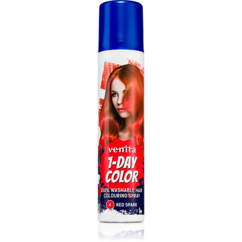 Venita 1-Day, spray koloryzujący do włosów, 14 Czerwona Iskra, 50 ml