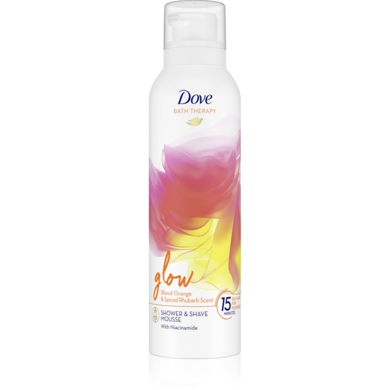 Dove Bath Therapy Glow Shower & Shave Mousse Pianka pod prysznic 200 ml