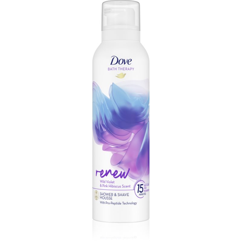 Dove Bath Therapy Renew Shower & Shave Mousse Pianka pod prysznic 200 ml