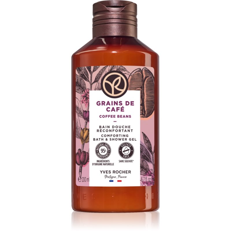 Yves Rocher Bain de Nature pielęgnacyjny żel pod prysznic Coffee Beans 200 ml