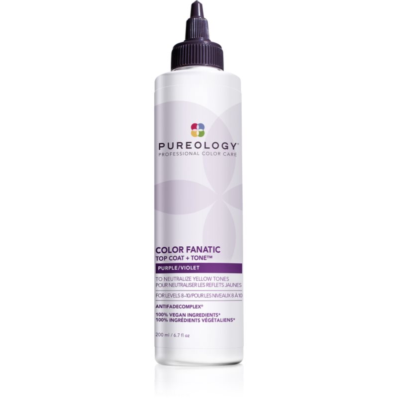 Pureology Color Fanatic toner neutralizujący żółte odcienie dla kobiet 200 ml
