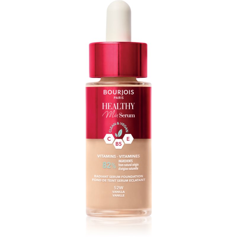 BOURJOIS HEALTHY MIX CLEAN PODKŁAD-SERUM DO TWARZY 52W VANILLA 30ML