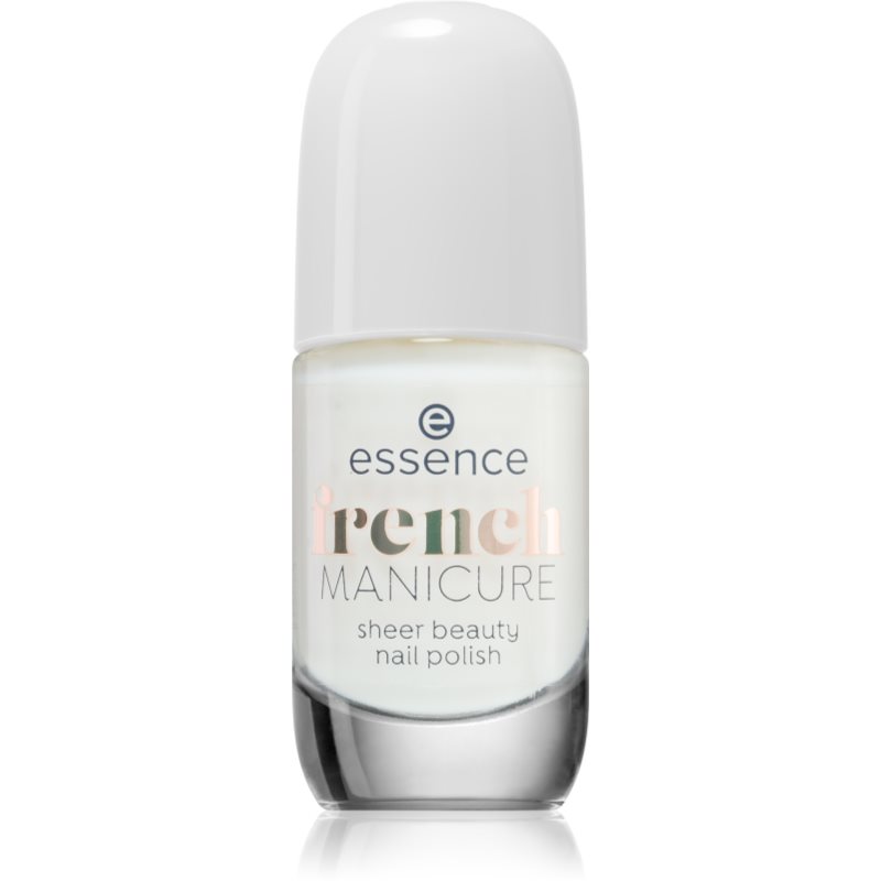 Essence French Manicure Sheer Beauty Nail Polish Lakier do paznokci 8 ml Odcień 02 Rosé On Ice