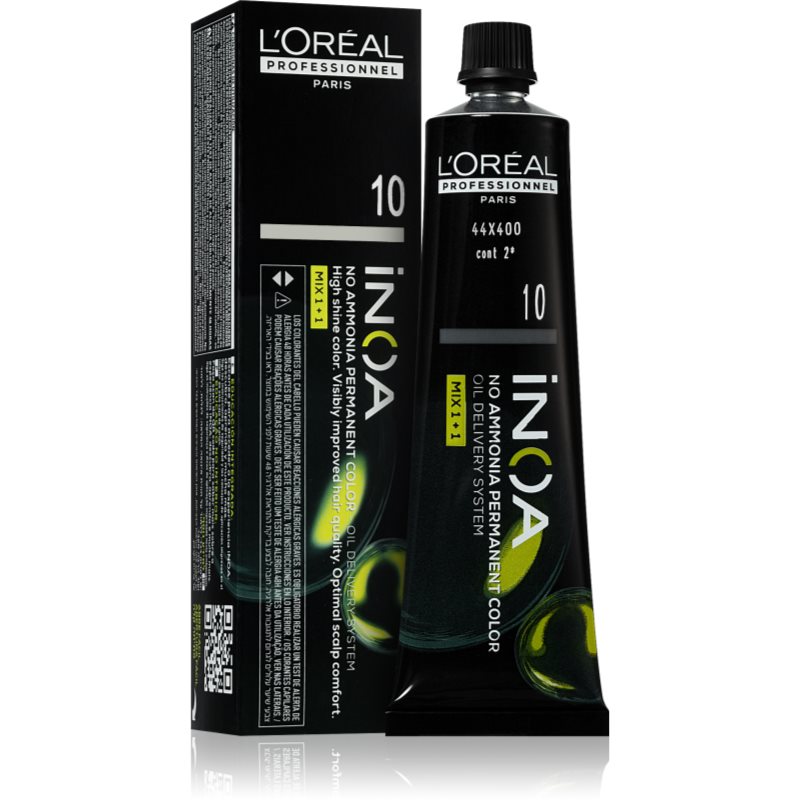 L’Oréal Professionnel Inoa trwała farba do włosów bez amoniaku odcień 10 60 ml