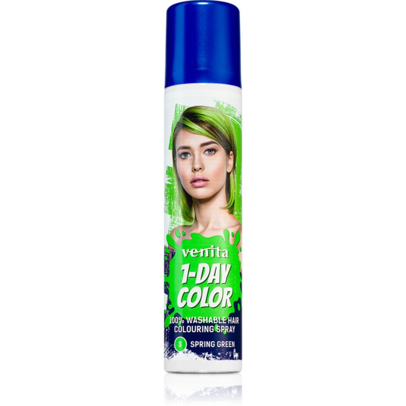 Venita 1-DAY Spray koloryzujący do włosów 06 Wiosenna Zieleń 50ml