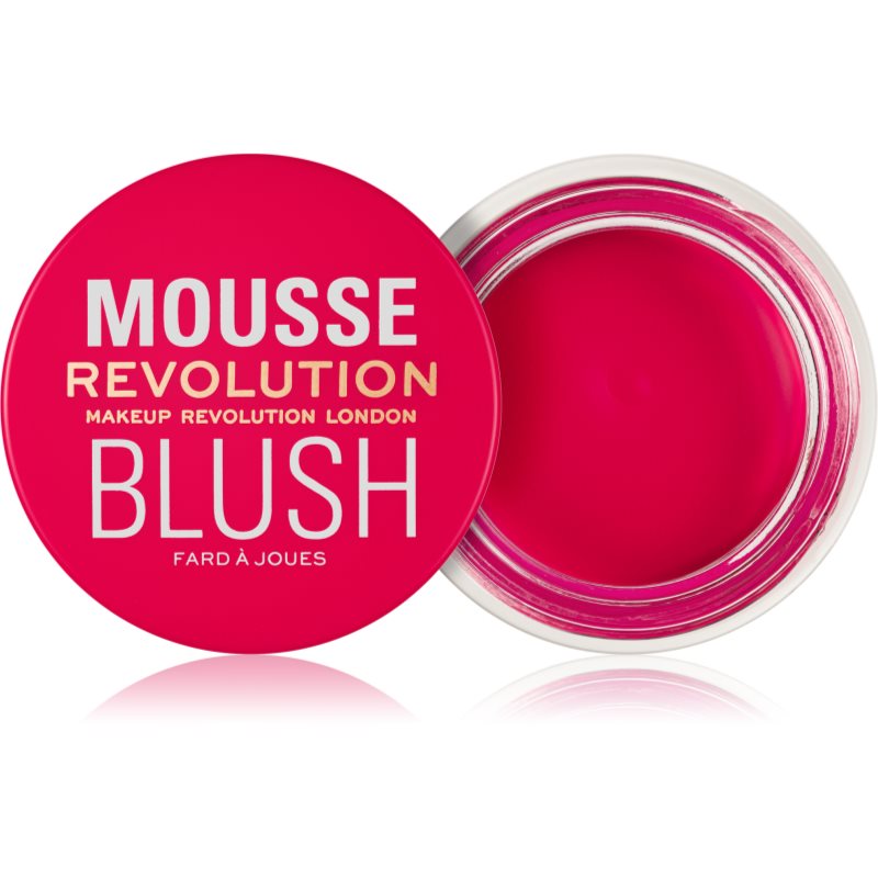 MAKEUP REVOLUTION MOUSSE RÓŻ DO POLICZKÓW JUICY FUCHSIA PINK 6G