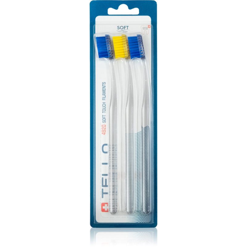 Tello Tello 4920 Soft szczoteczka do zębów 3 sztuki 9092118