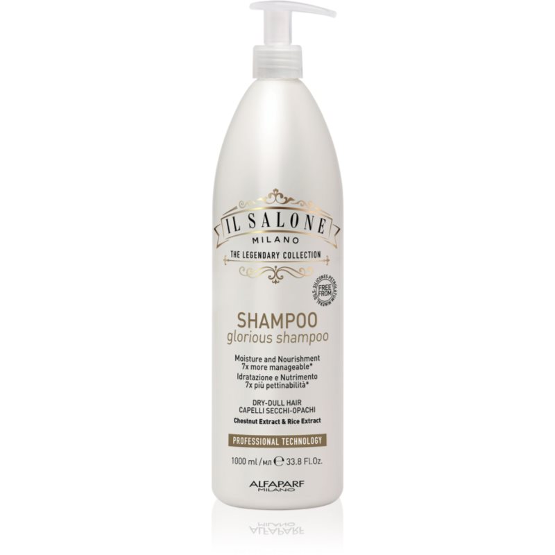 Il Salone Milano Glorious, szampon do włosów suchych i zniszczonych, 1000ml
