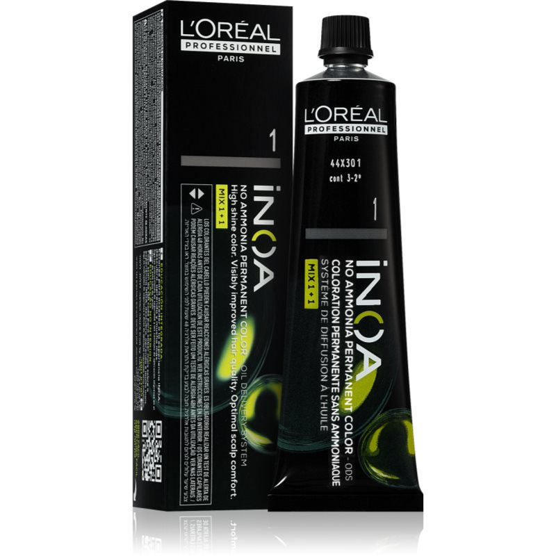 L’Oréal Professionnel Inoa trwała farba do włosów bez amoniaku odcień 1 60 ml