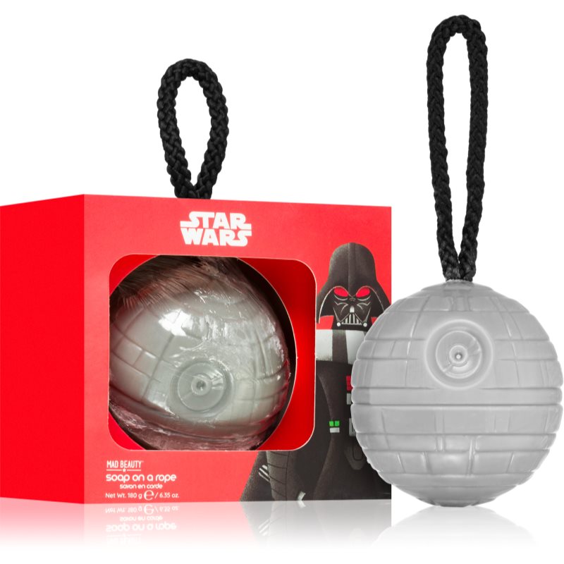 Mad Beauty Star Wars Death Star mydło w kostce z żeń-szeniem 180 g