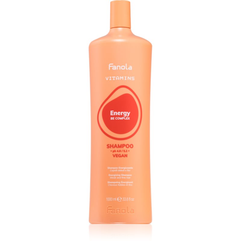 Fanola Vitamins Energy Shampoo Szampon do włosów 1000 ml