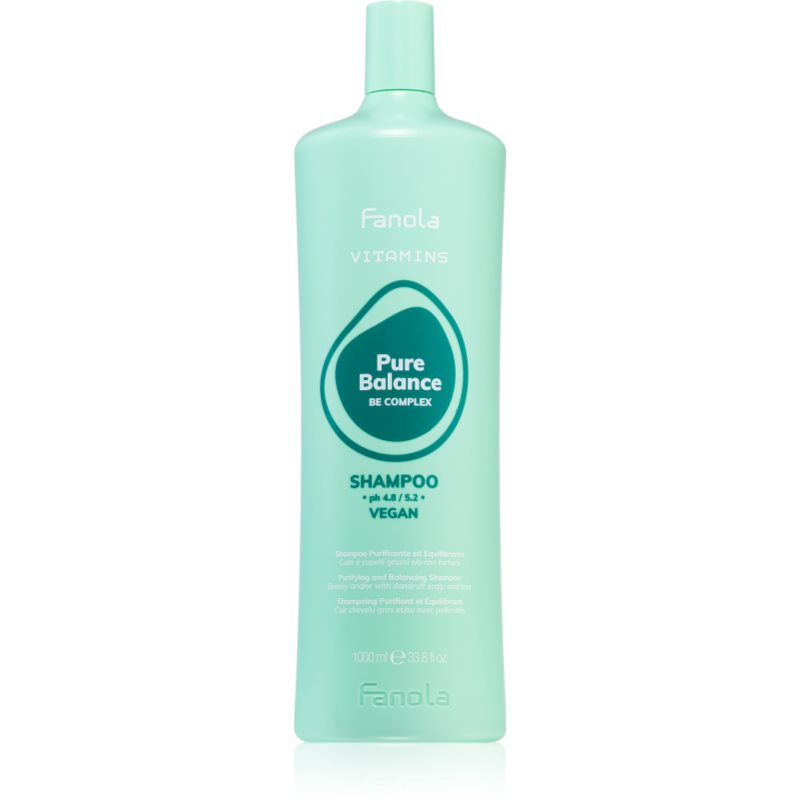 Fanola Vitamins Pure Balance Shampoo Szampon do włosów 1000 ml
