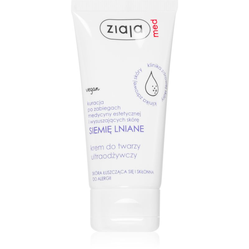 Ziaja Med Siemię Lniane Krem do twarzy ultraodżywczy, 50 ml