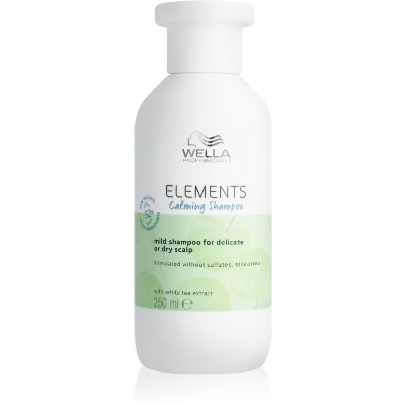 Wella Elements Calming, szampon do wrażliwej skóry głowy, 250ml