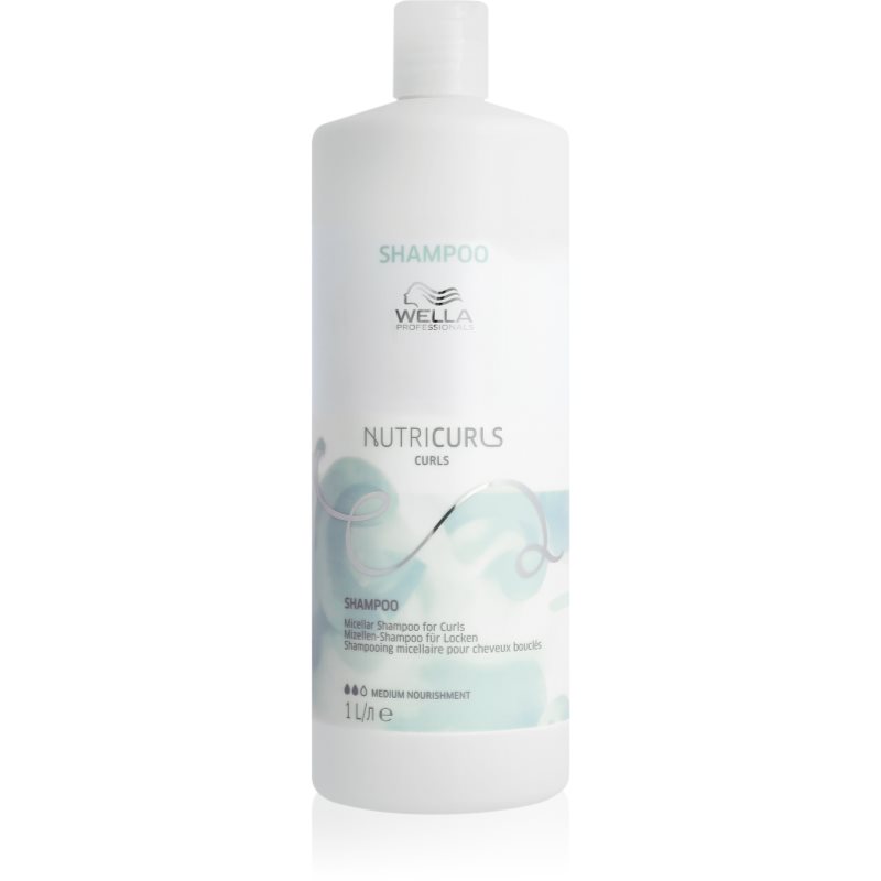Wella Nutricurls, szampon do włosów kręconych, 1000ml