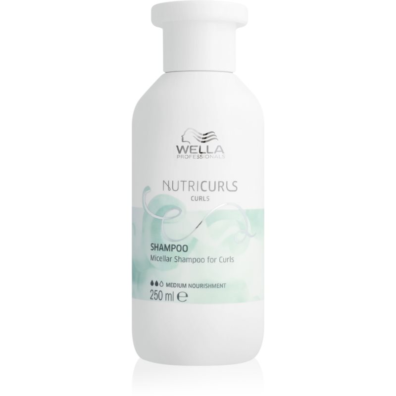 Wella Nutricurls, szampon do włosów kręconych, 250ml