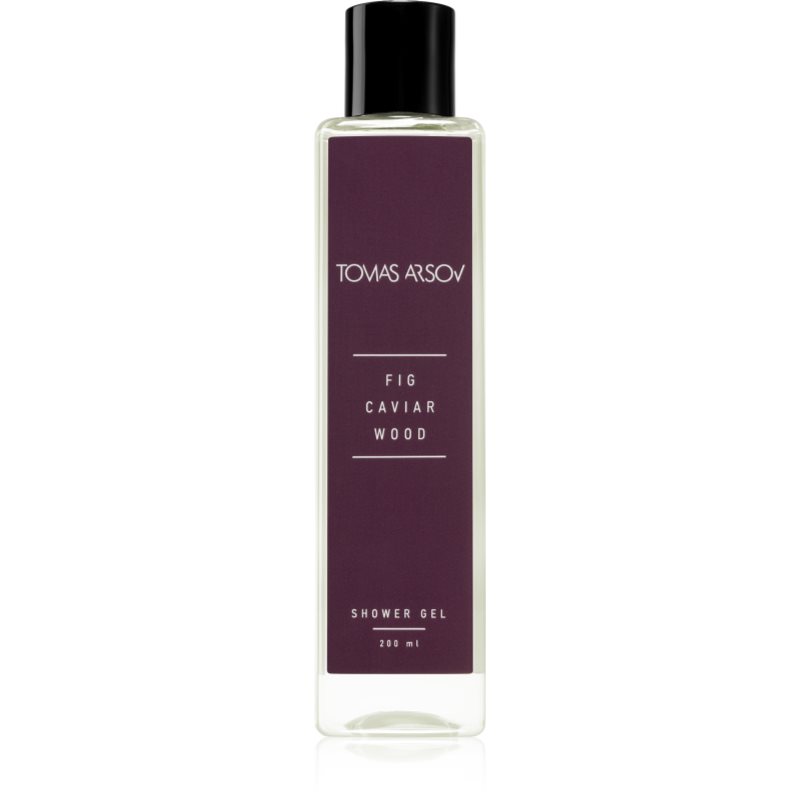 Tomas Arsov Fig Caviar Wood perfumowany żel pod prysznic o działaniu pobudzającym 200 ml