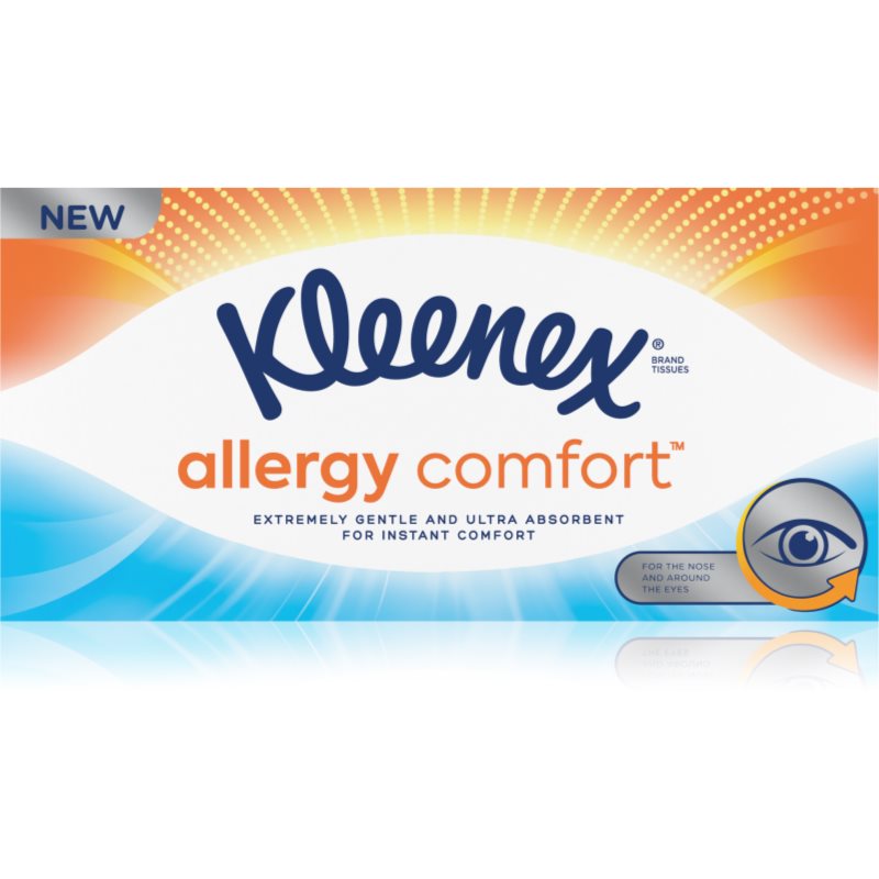 Kleenex Chusteczki kosmetyczne dla alergików Box Allergy Comfort 56 szt.