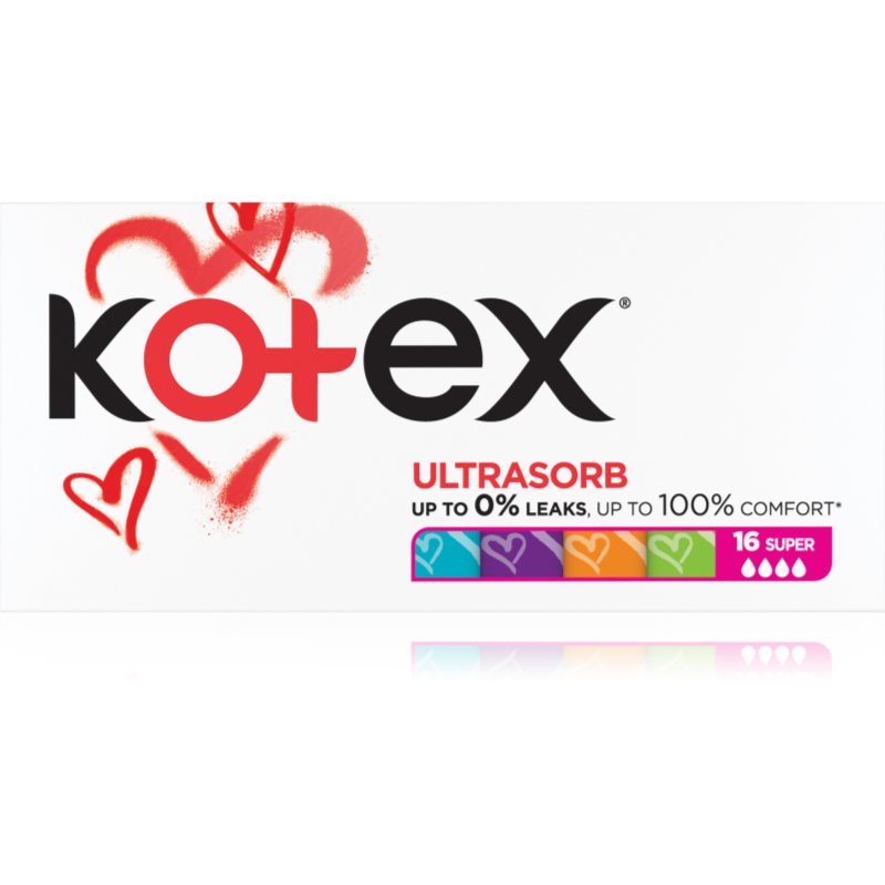 KOTEX Tampony Ultra Sorb Super Tampons) Wariant 16 ks)