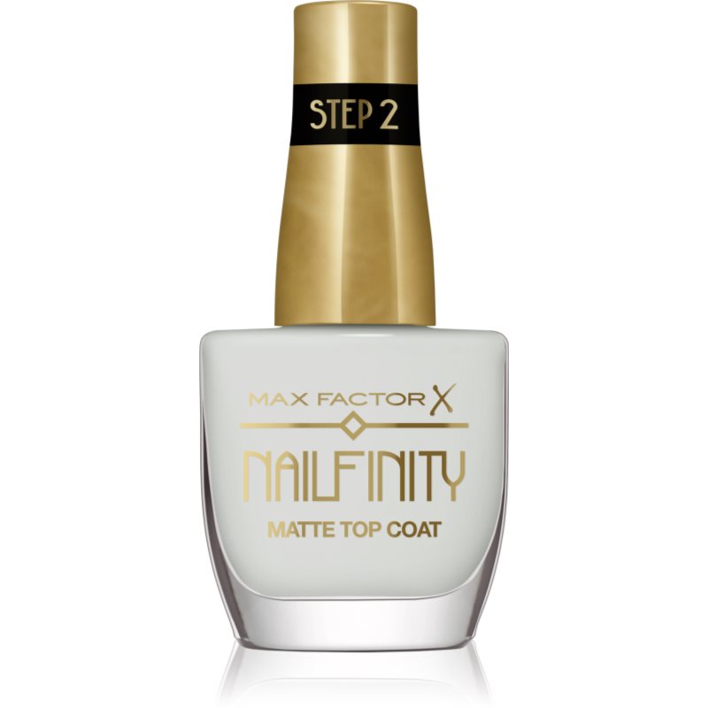 Max Factor Nailfinity Top Coat Matte 101 Velvet Curtain 12ml