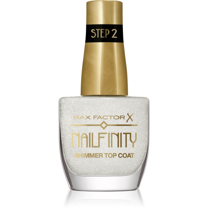 Max Factor Nailfinity Top Coat Glitter 102 Starry Veil 12ml