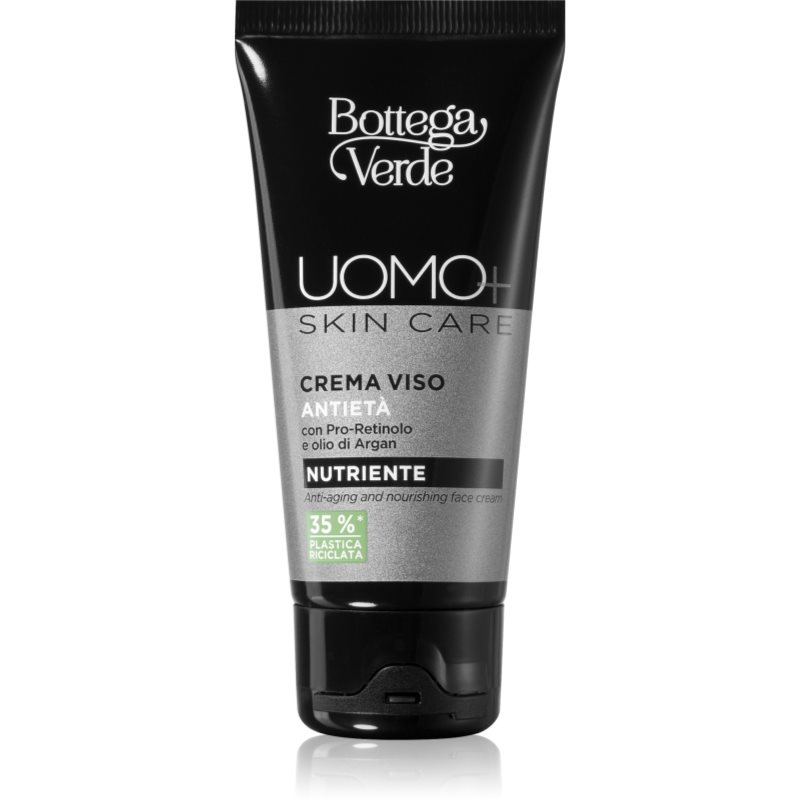 Bottega Verde - Krem do twarzy - odżywczy przeciwstarzeniowy - z Pro-Retinolem i olejem arganowym (50 ml)