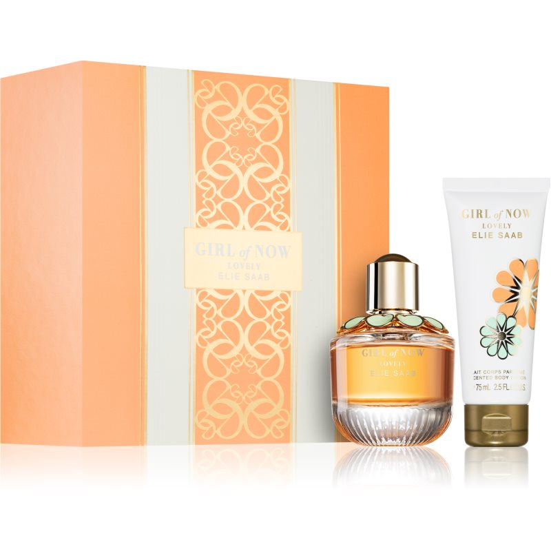 Elie Saab Girl of Now Lovely Zestaw woda perfumowana 50 ml + mleczko do ciała 75 ml